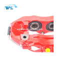 ^ _ ^ Pieza de freno automático pinza de freno de alto rendimiento para WT 9200 pinza de freno rojo apto para Infiniti FX35 tamaño de la rueda 17RIM